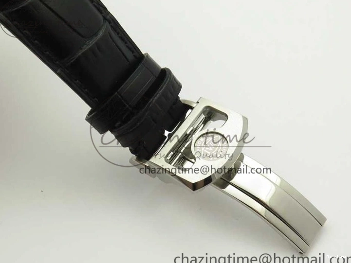 MIROTIME 0809 Portuguese Tourbillon IW5046 SS ZF Best Edition Gray Dial on Black Leather Strap SunProtective 7147